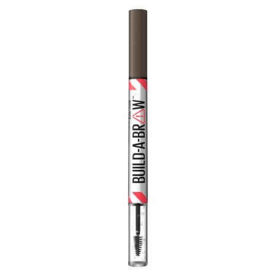 Build a Brow Карандаш для бровей + фиксирующий гель, 262 черно-коричневый, 1,4 г, Maybelline: цены и характеристики