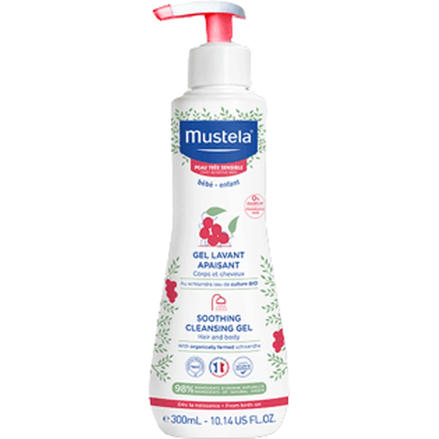 Mustela Успокаивающий лосьон-гель 300 мл: цены и характеристики
