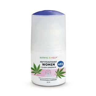 Botanic Help Women, 48-часовой роликовый антиперспирант с маслом нопа, 50 мл