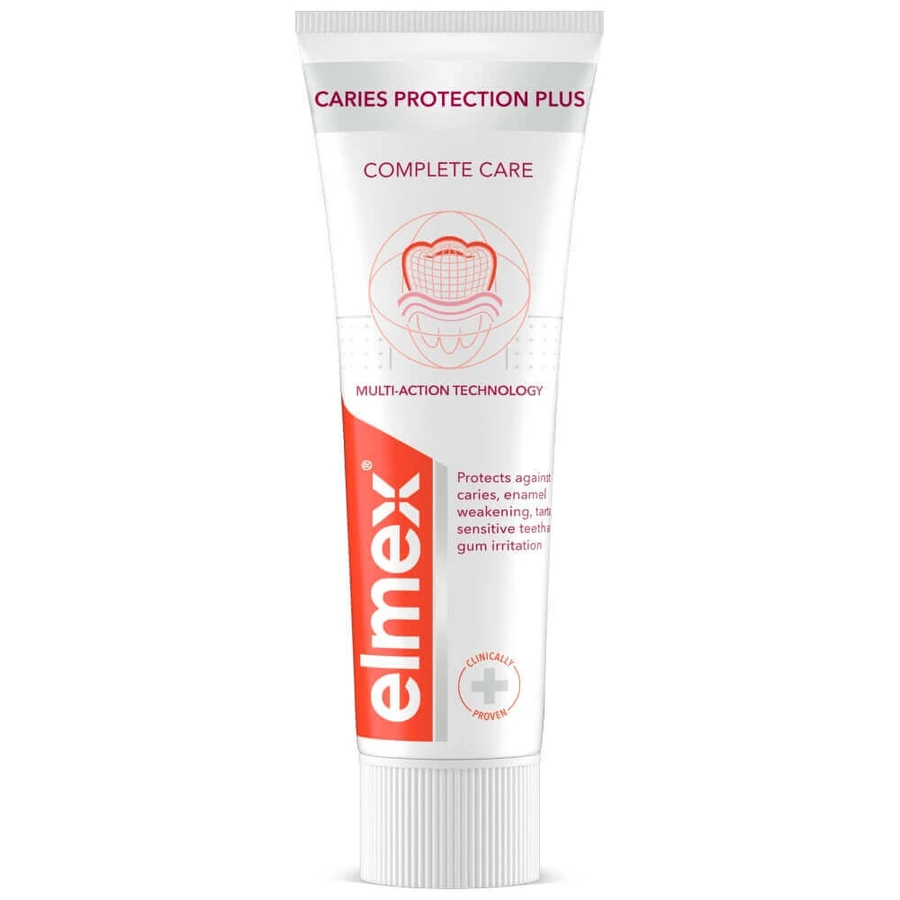 Elmex Caries Protection Plus Complete Care, зубная паста, 75 мл: цены и характеристики