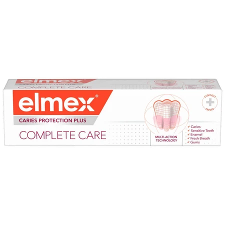 Elmex Caries Protection Plus Complete Care, зубная паста, 75 мл: цены и характеристики