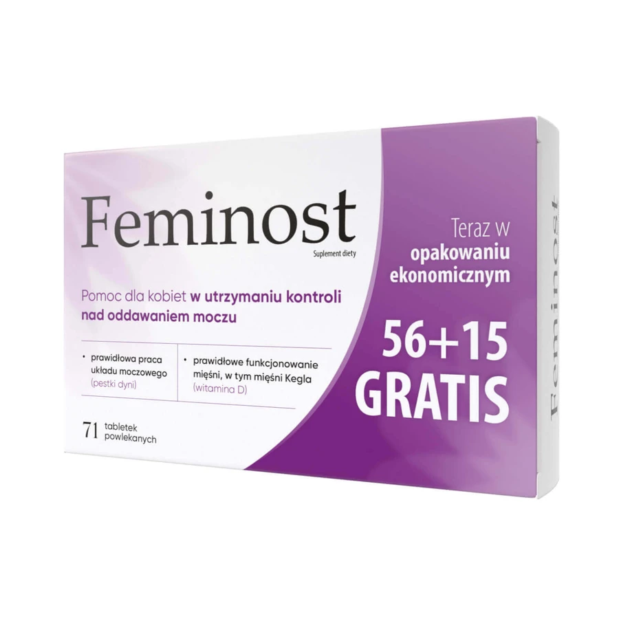 Feminost, 56 таблеток, покрытых пленочной оболочкой + 15 таблеток бесплатно: цены и характеристики