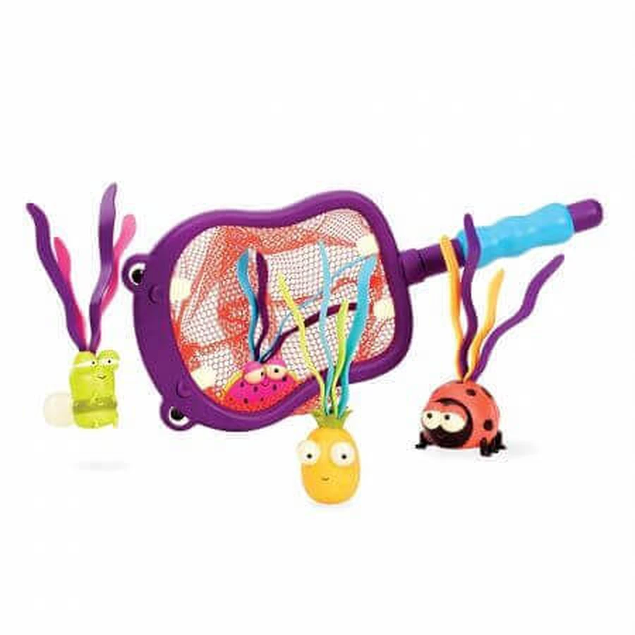 Сетка для бегемота с игрушками для купания, Btoys: цены и характеристики