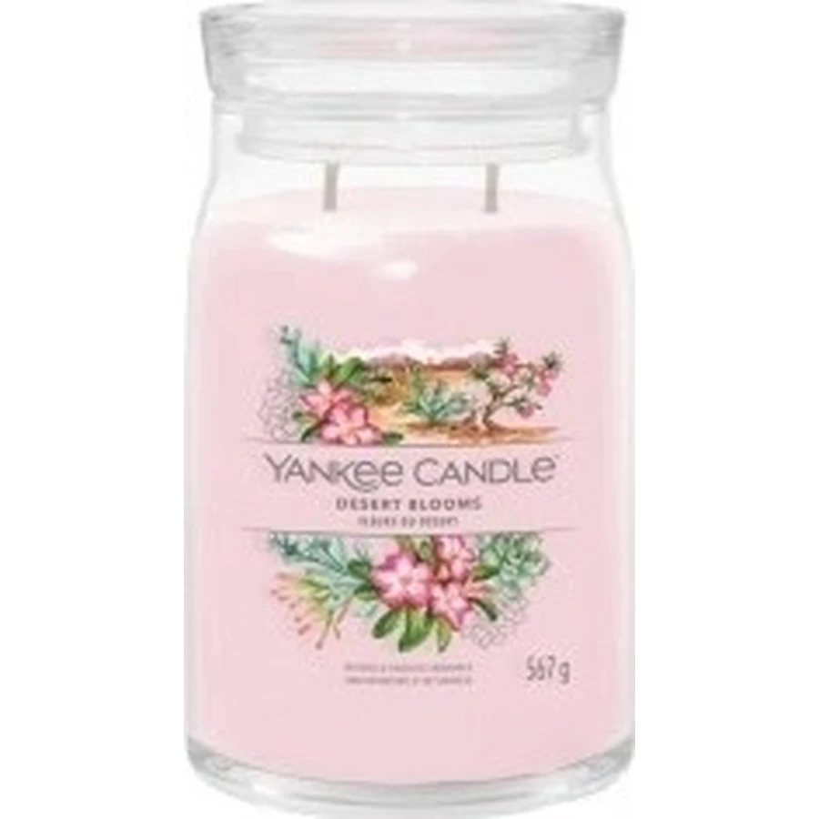 Yankee Candle - Signature lid Desert Blooms 1×567 г, ароматическая свеча: цены и характеристики