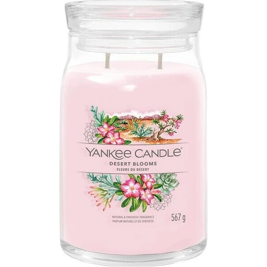 Yankee Candle - Signature lid Desert Blooms 1×567 г, ароматическая свеча: цены и характеристики