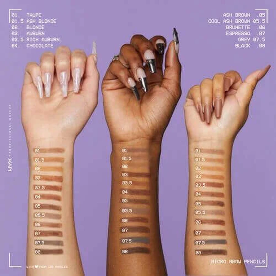 Олівець для брів NYX Professional Makeup Micro Brow Pencil - 03 Auburn 0,09 г: ціни та характеристики