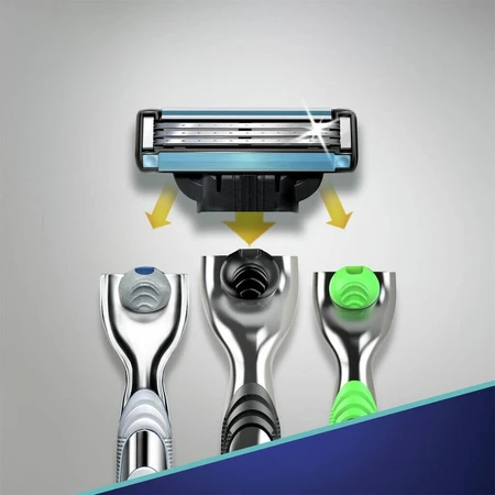 Набір GILLETTE Mach3 8NH + ГЕЛЬ для гоління 1×1, 8 змінних головок + гель 200 мл: ціни та характеристики
