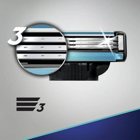 Набір GILLETTE Mach3 8NH + ГЕЛЬ для гоління 1×1, 8 змінних головок + гель 200 мл: ціни та характеристики