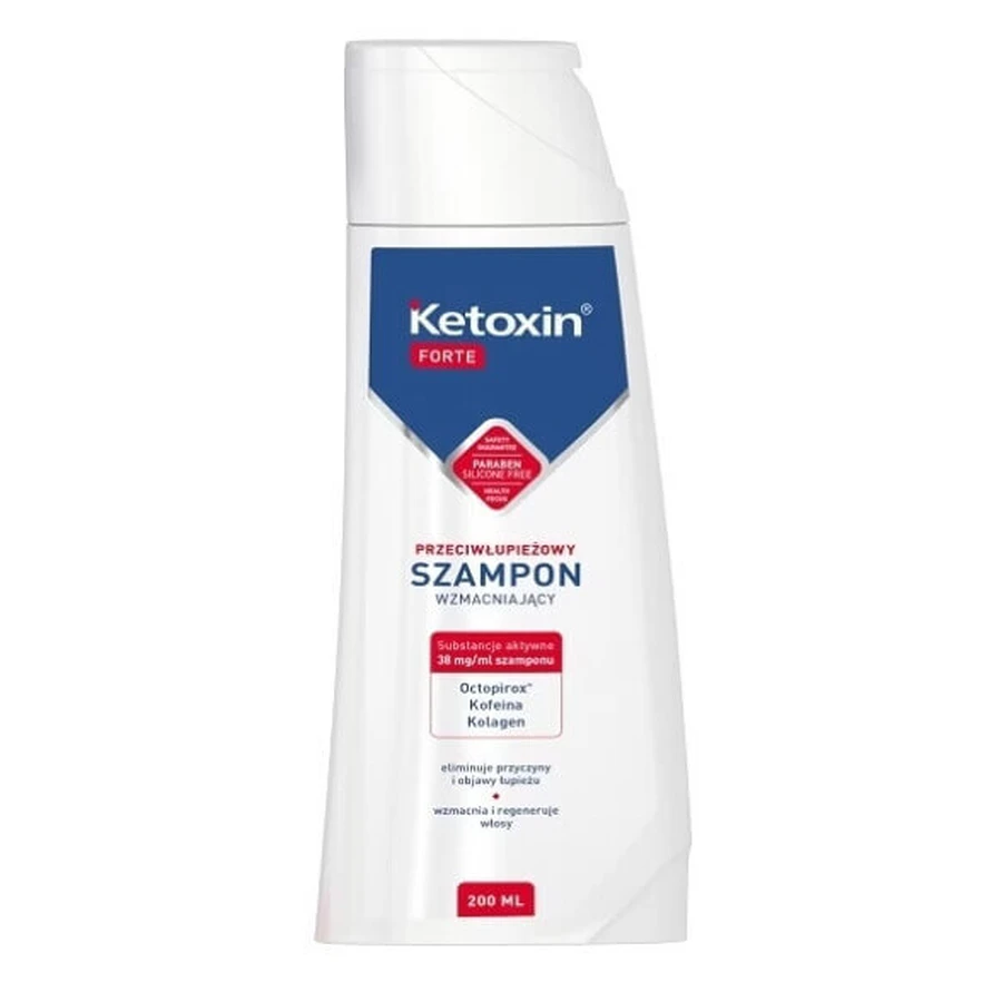 Укрепляющий шампунь Ketoxin Forte, 200 мл: цены и характеристики