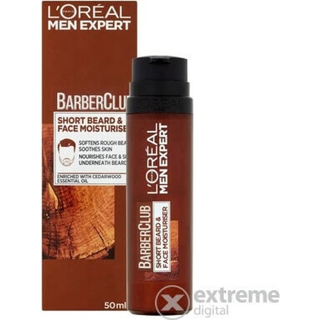 Крем для бороди L'Oréal Paris Men Expert Barber Club, крем для бороди, 50 мл 1×50 мл: ціни та характеристики