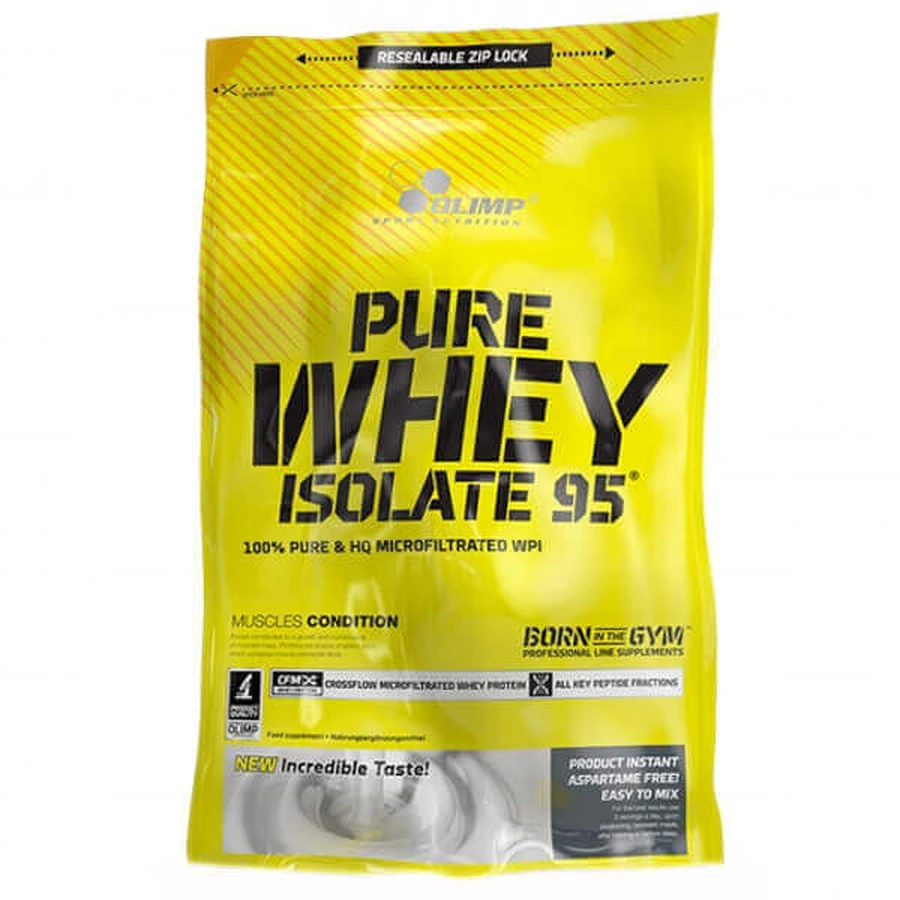 Olimp Pure Whey Isolate 95, шоколадный вкус, 600 г: цены и характеристики