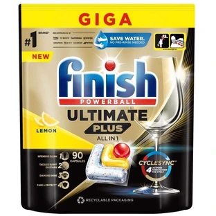 Finish Ultimate Plus All in 1 Lemon 90 шт.