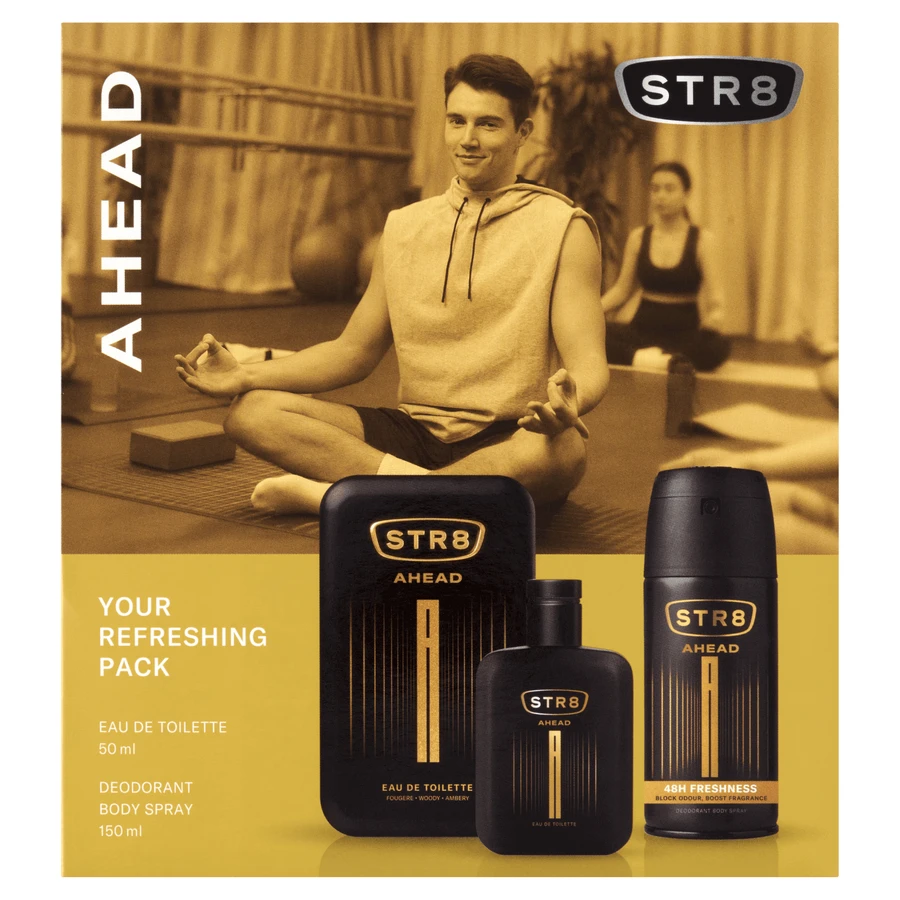 Набор STR8 Ahead, туалетная вода, 50 мл + дезодорант-спрей, 150 мл: цены и характеристики