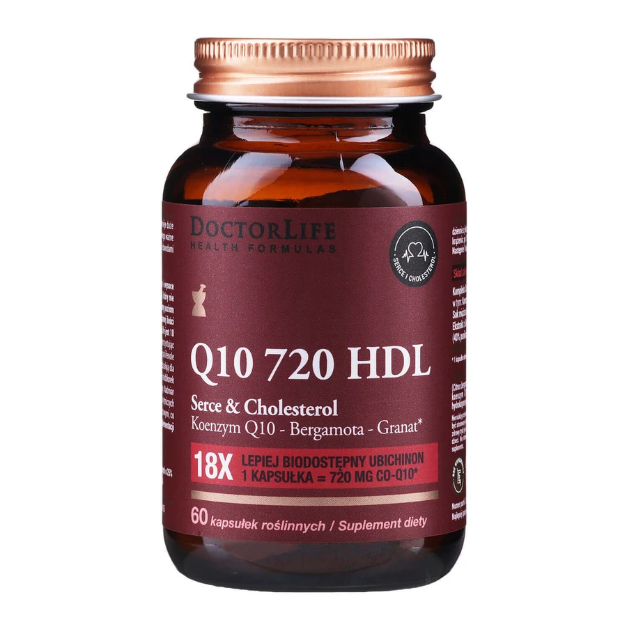 Doctor Life Q10 720 HDL Heart amp; Cholesterol, 60 капсул: цены и характеристики