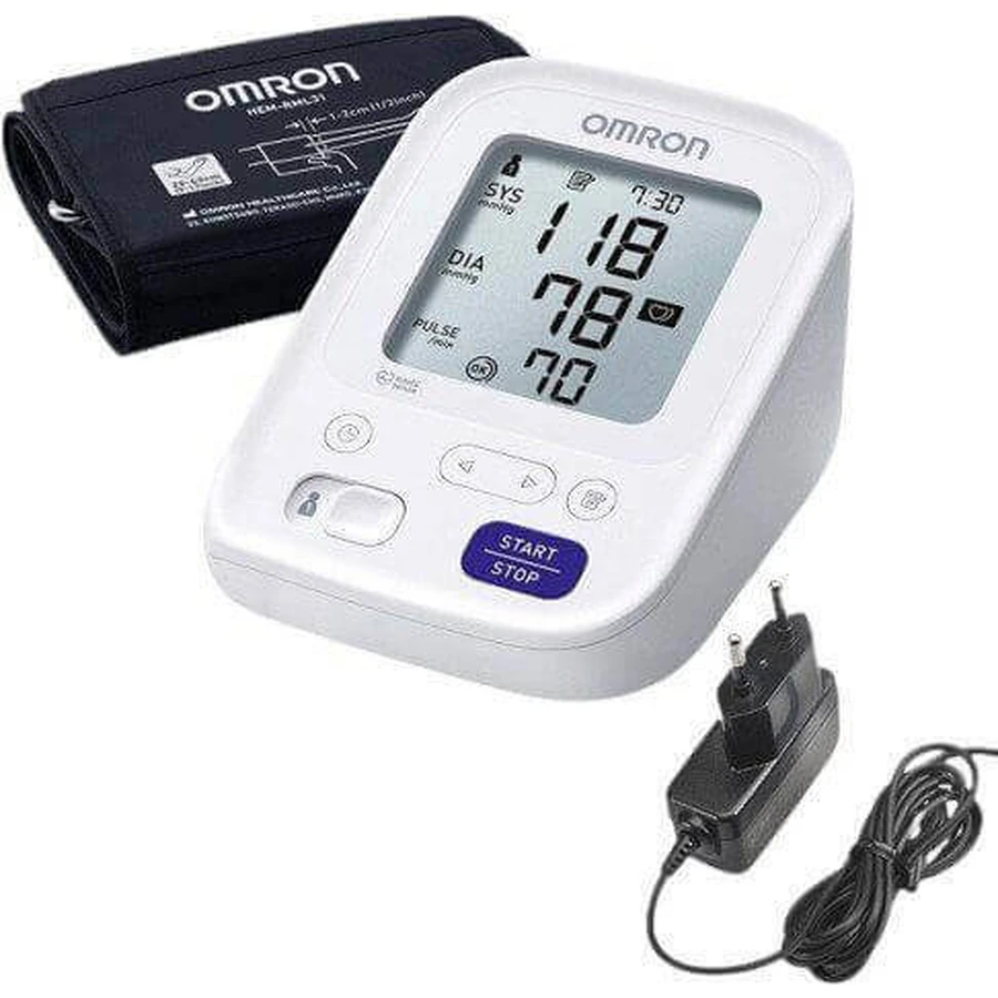Тонометр Omron Celimed цифровой M3 + адаптер: цены и характеристики