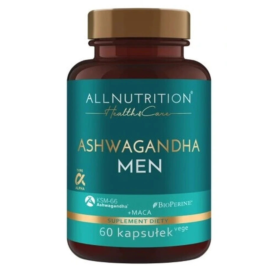 Allnutrition Health amp; Care Ashwagandha Men, 60 капсул: цены и характеристики