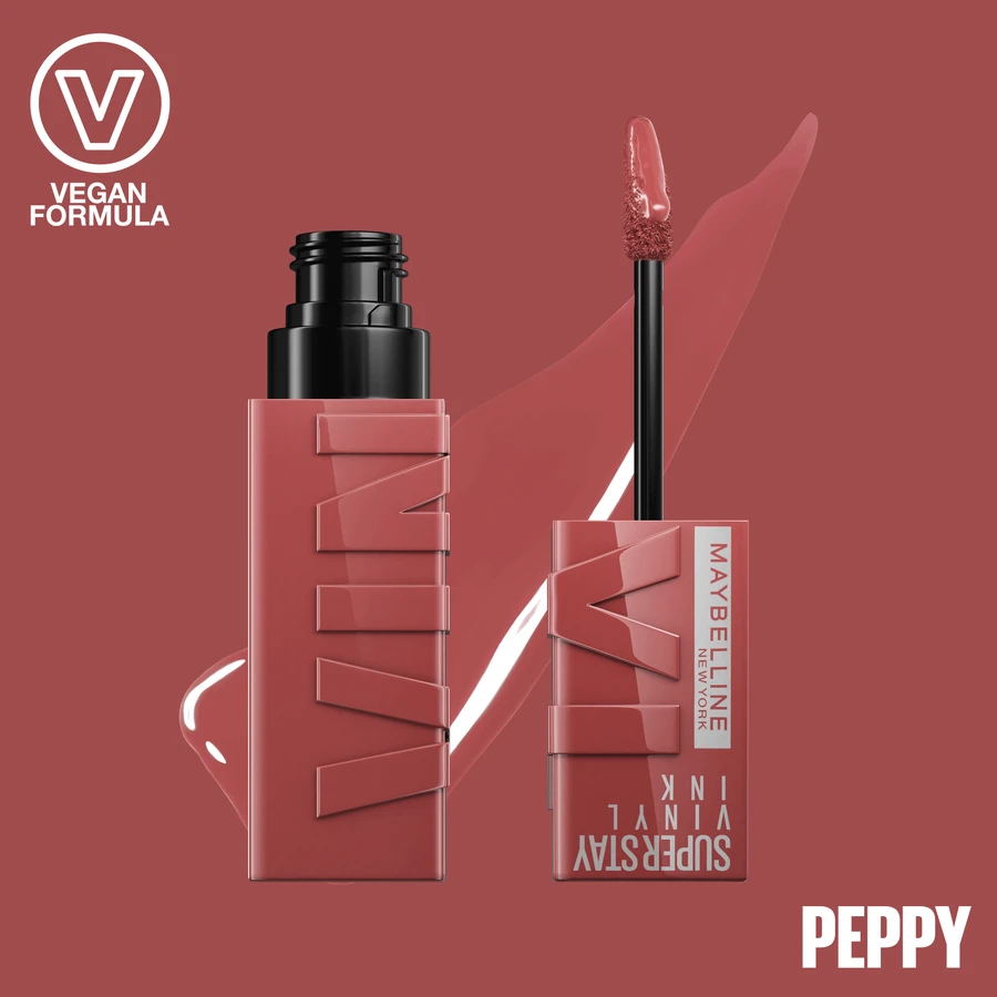 Рідка помада Maybelline New York Superstay Vinyl Ink 115 Peppy, 4,2 мл: ціни та характеристики