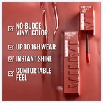Рідка помада Maybelline New York Superstay Vinyl Ink 115 Peppy, 4,2 мл: ціни та характеристики