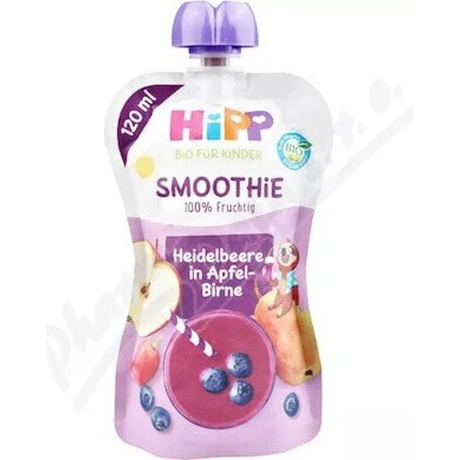HiPP BIO Smoothie MIX Apple Pear Blackcurrant 1×120 мл, фруктовое питание, 12м+: цены и характеристики