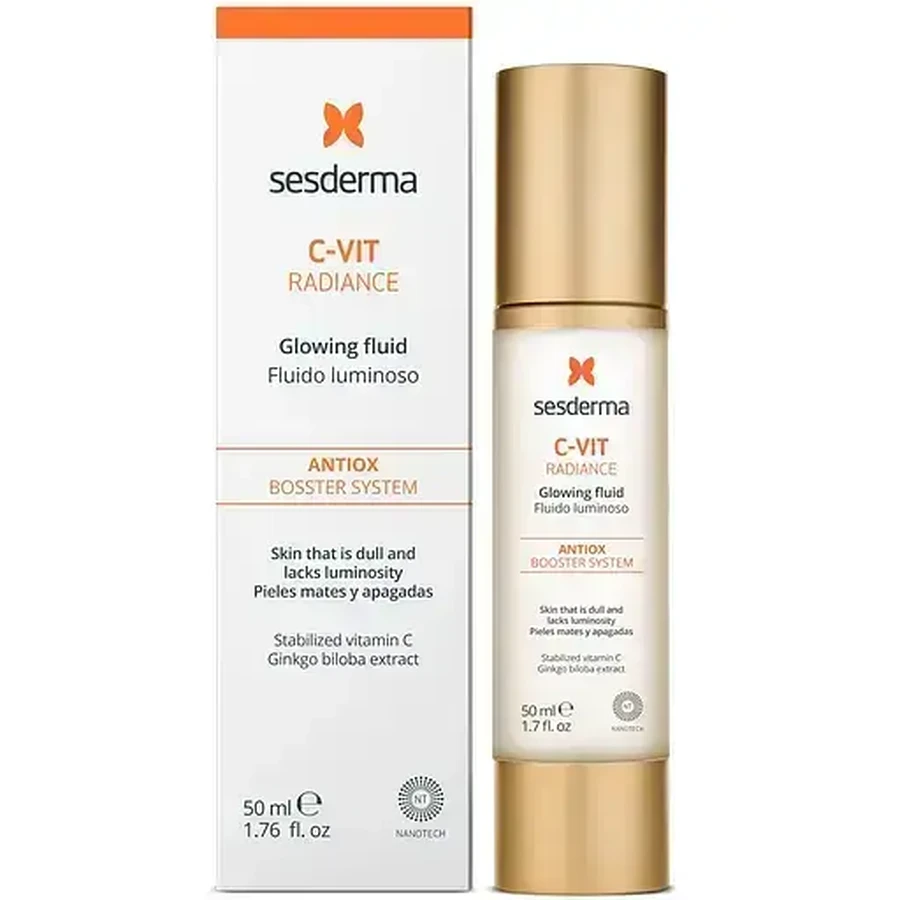 Sesderma C-Vit Radiance Осветляющий флюид для сияния кожи 50 мл: цены и характеристики