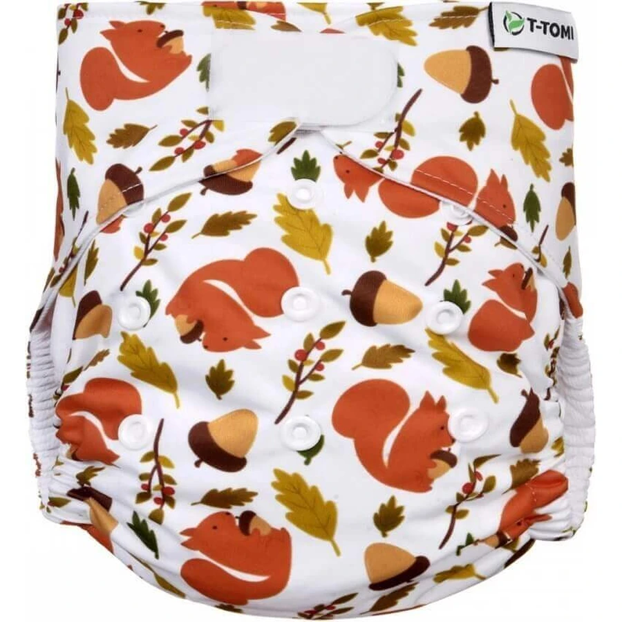 T-TOMI Diaper AIO - Пеленальний комплект на липучках Рибка 1×2 шт, трусики-підгузки: ціни та характеристики