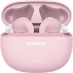 Навушники Niceboy HIVE Pins ANC 3 Sakura Pink: ціни та характеристики