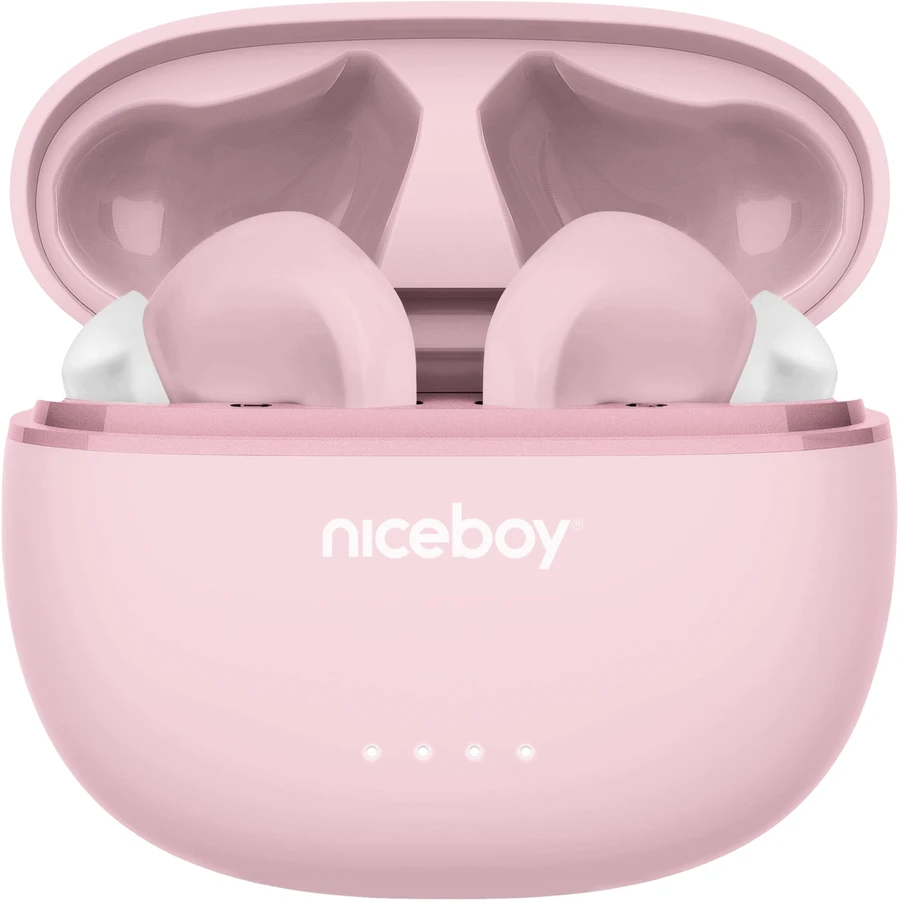 Навушники Niceboy HIVE Pins ANC 3 Sakura Pink: ціни та характеристики