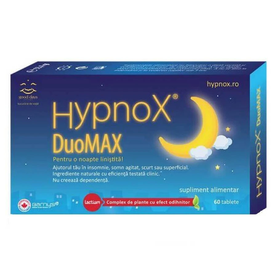 Hypnox DuoMax, 20 таблеток, Good Days Therapy: цены и характеристики