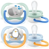 Пустышка Ultra Air, 0-6 месяцев, 2 штуки, Philips Avent