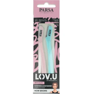 Тример для брів і брів Parsa Beauty LOV.U, 2 шт.