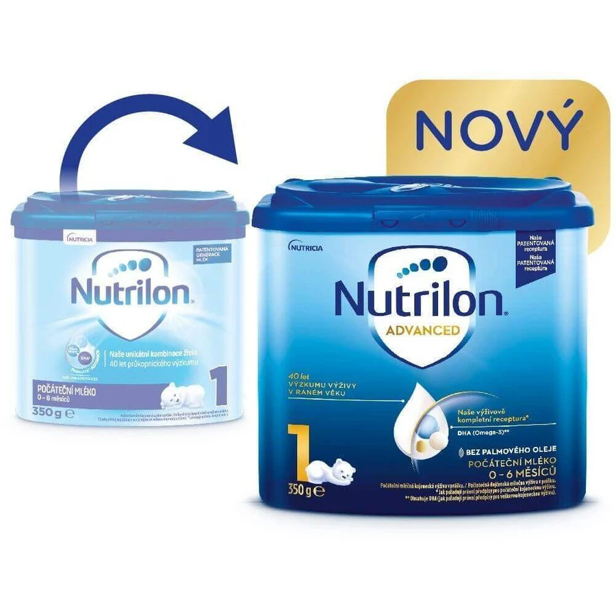 Nutrilon Advanced 1 початкова молочна суміш для немовлят, 350 г: ціни та характеристики
