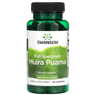 Swanson Full Spectrum Muira Puama, дерево потенції, 90 капсул