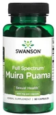 Swanson Full Spectrum Muira Puama, дерево потенції, 90 капсул