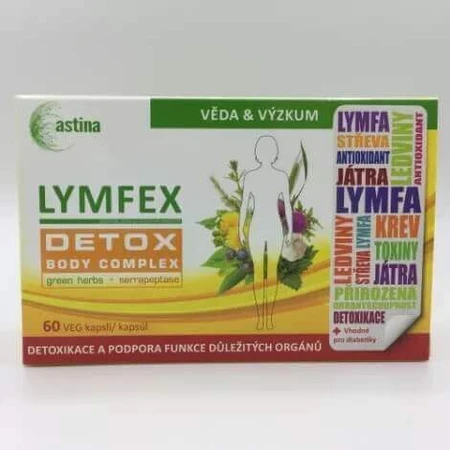 Астина LYMFEX 1×60 cps, пищевая добавка: цены и характеристики