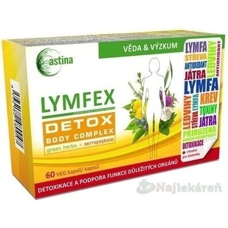 Астина LYMFEX 1×60 cps, пищевая добавка: цены и характеристики