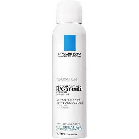 LA ROCHE-POSAY Физиологический спрей-дезодорант для чувствительной кожи 48H 150 мл 1×150 мл, дезодорант: цены и характеристики