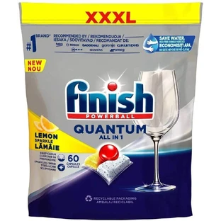 Finish Quantum All-in-1 Лимон Таблетки для посудомийних машин 60 шт.