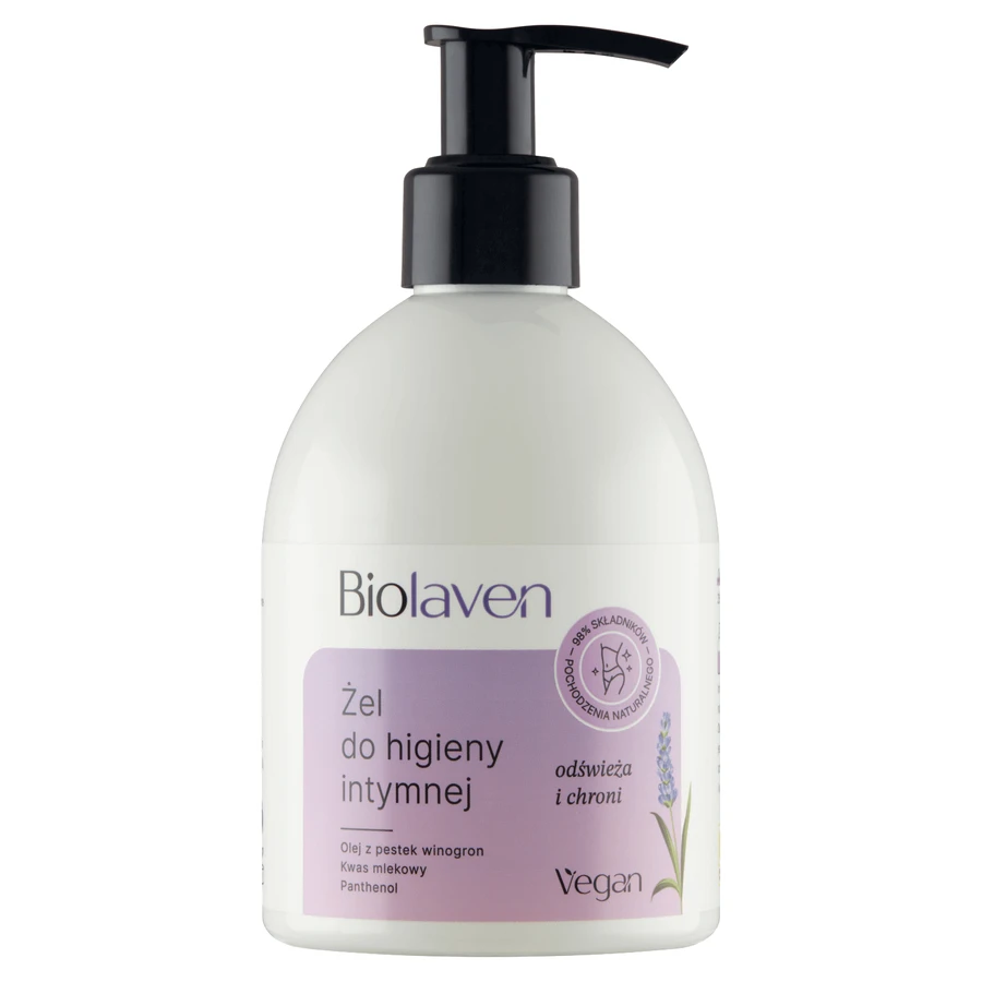 Гель для інтимної гігієни Biolaven Intimate Cleansing Gel, освіжувальний та захисний, 300 мл: ціни та характеристики