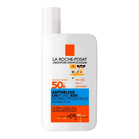 La Roche-Posay Anthelios UVMUNE 400 Dermo-Pediatrics Невидимий флюїд SPF50+, 50 мл: ціни та характеристики