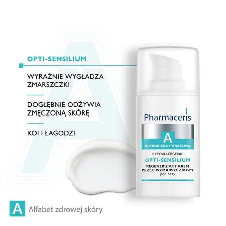 Pharmaceris A Opti-Sensilium, регенеруючий крем для шкіри навколо очей проти зморшок, 15 мл: ціни та характеристики