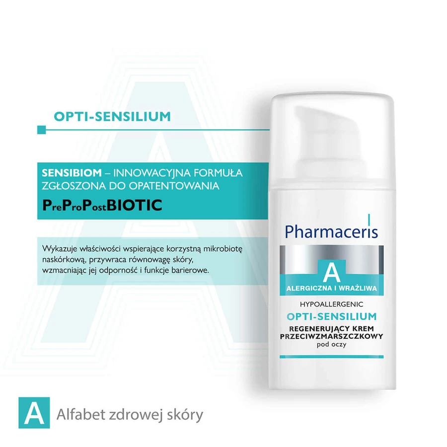 Pharmaceris A Opti-Sensilium, регенеруючий крем для шкіри навколо очей проти зморшок, 15 мл: ціни та характеристики