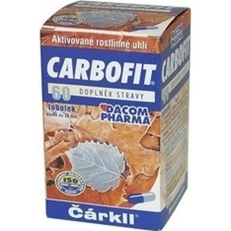 CARBOFIT arkll 1×60 cps, активированный уголь: цены и характеристики
