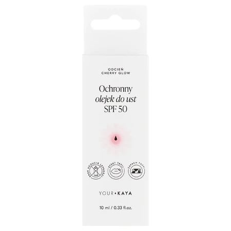 Your KAYA, защитное масло для губ, SPF 50, вишневое сияние, 10 мл: цены и характеристики