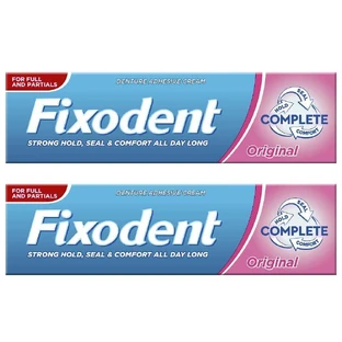 Крем для зубных протезов Fixodent Complete Оригинальный адгезивный, 2 шт. по 47 г