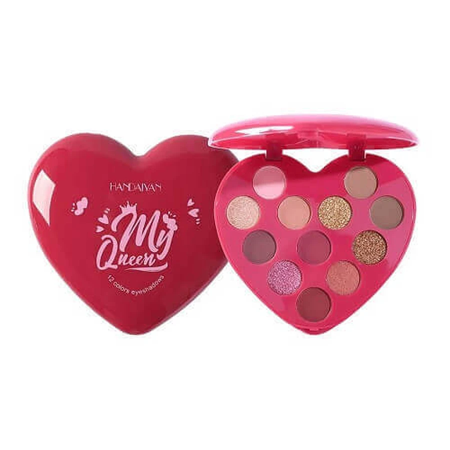 Палітра тіней для повік Handaiyan Eyeshadow 12 рум'ян, My Queen, 02, 12 г: ціни та характеристики