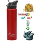 Термос з нержавіючої сталі з автоматичною кришкою Jannu Red, 750 мл, Laken