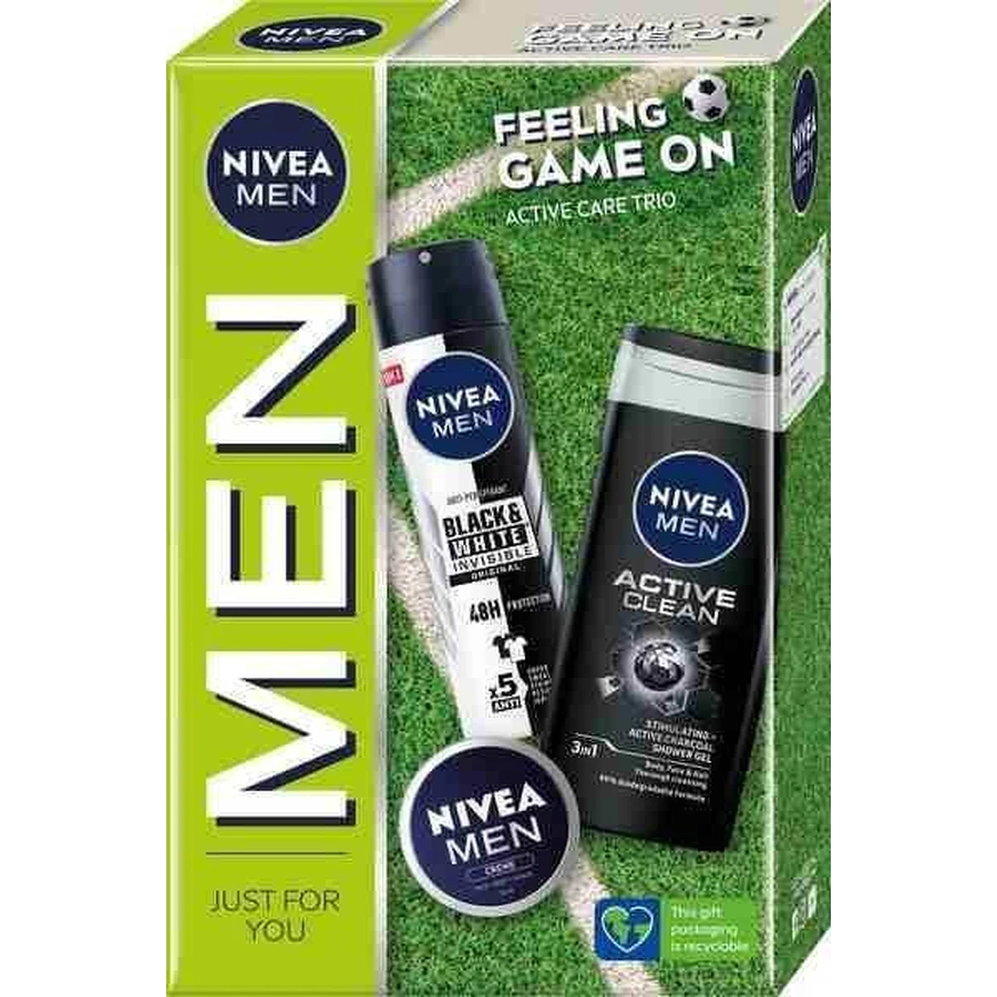 NIVEA MEN BOX DEO ORIGINAL 1×1 шт, подарункова упаковка: ціни та характеристики