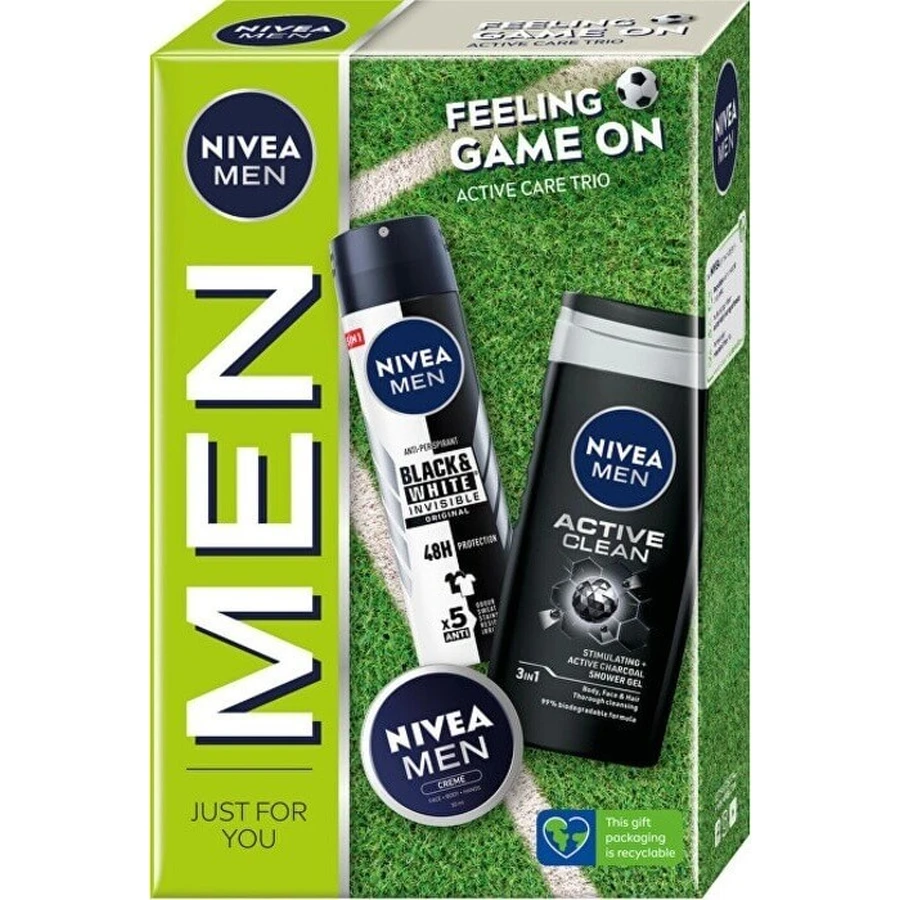 NIVEA MEN BOX DEO ORIGINAL 1×1 шт, подарункова упаковка: ціни та характеристики