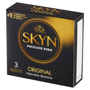 Нелатексні презервативи Unimil Skyn Original, 3 шт.