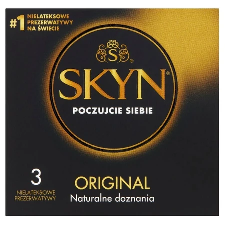 Нелатексні презервативи Unimil Skyn Original, 3 шт.: ціни та характеристики